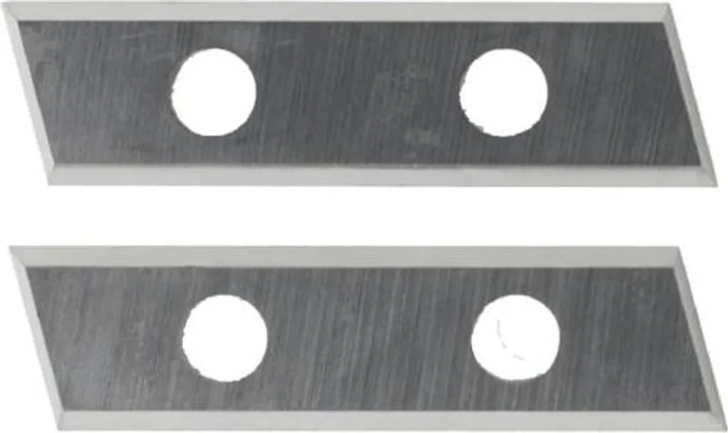 Couteaux réversibles pour fraiseuse ARUNDA Standard, lot de 2 fers