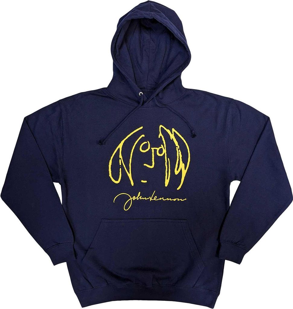 John Lennon - Kapuzenpullover für Herren/Damen Uni RO9657 (M) (Marineblau)