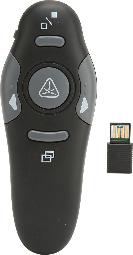 Präsentations-Clicker, 15 m Fernbedienungsentfernung, ergonomisch, tragbar, 2,4 GHz, für das Schulbüro