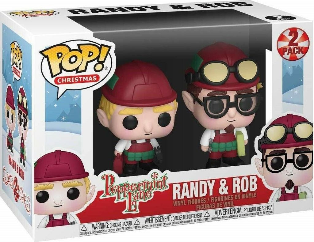 Peppermint Lane - Randy & Rob 2 Pack - Funko Pop! - Vinyl Figur