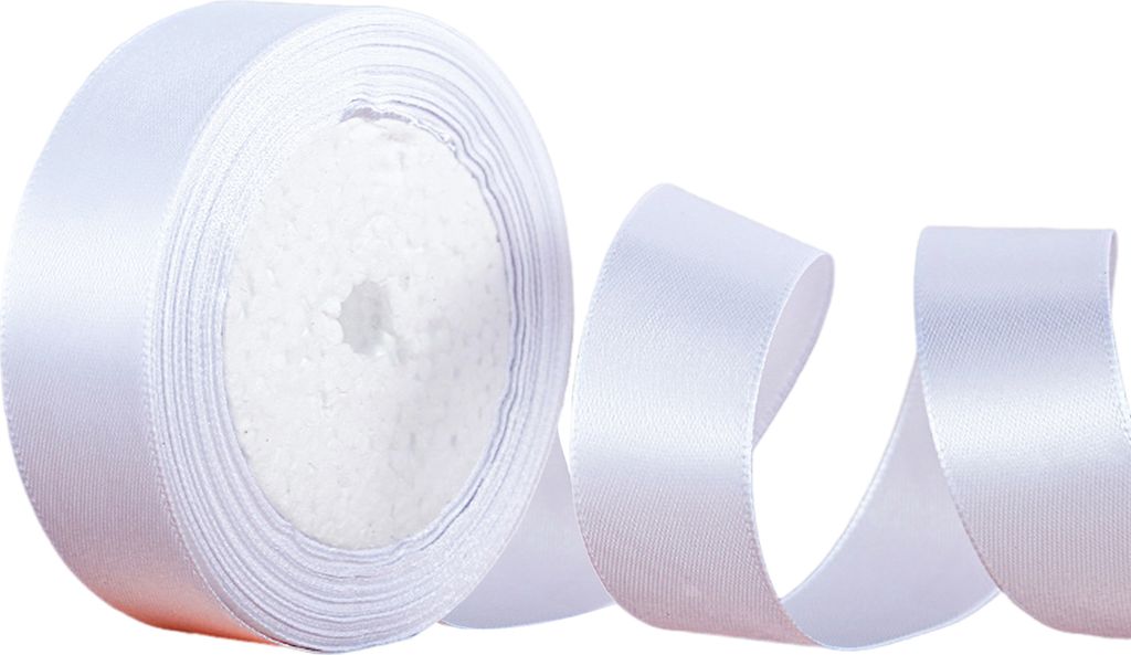 22,8 m einfarbiges Band, 2 cm Breite, Verpackungsband, Polyester-Tortenschachtelband für Hochzeitsdekor-Sträuße, DIY-Projekte