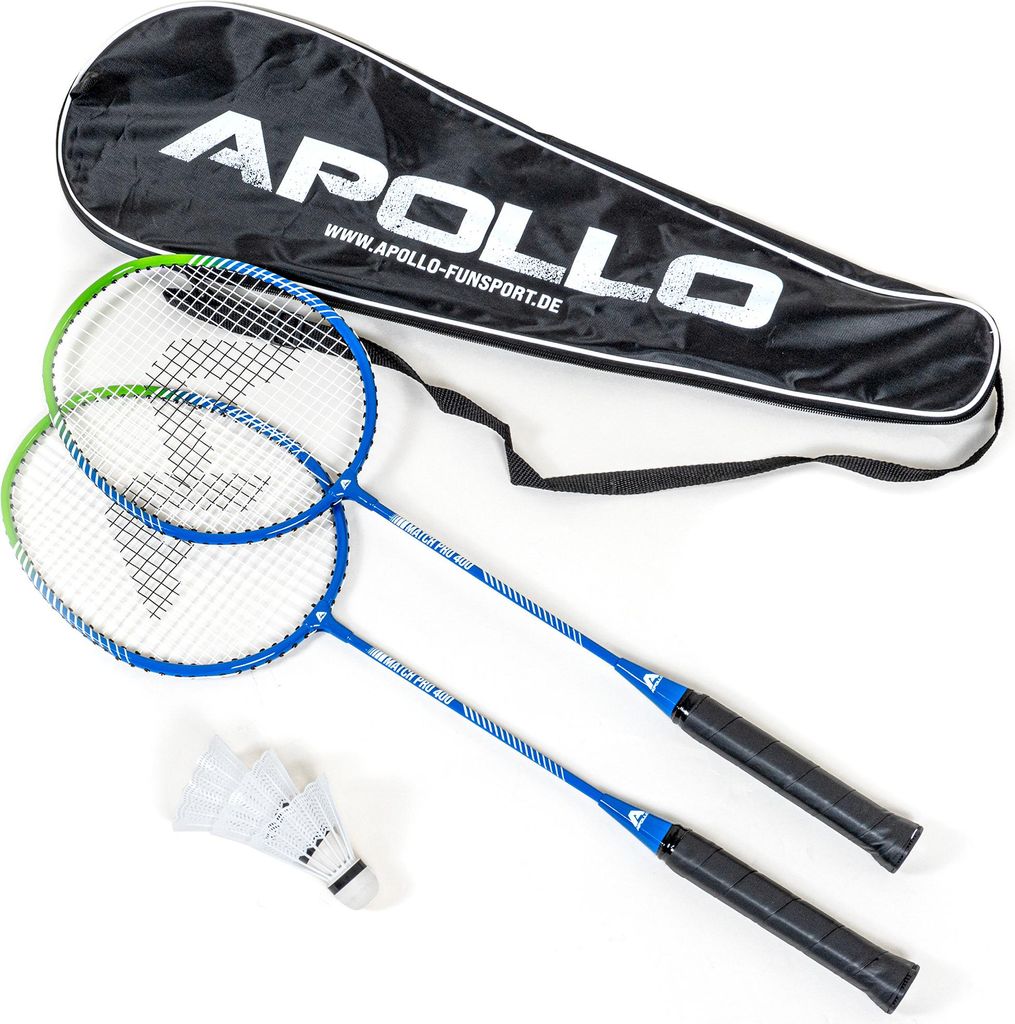 Apollo Badminton Match Pro 400 Blue/Green Produktbild 