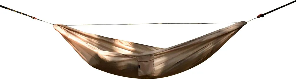 Hamac TigerWood Ultra Lekki Sky Version - Toile de parachute sable 300cm