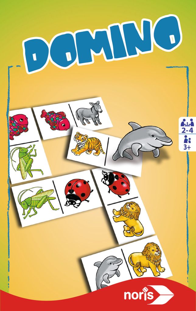 Noris Spiele Bilder Domino - Mitbringspiel; 606094217 Produktbild 