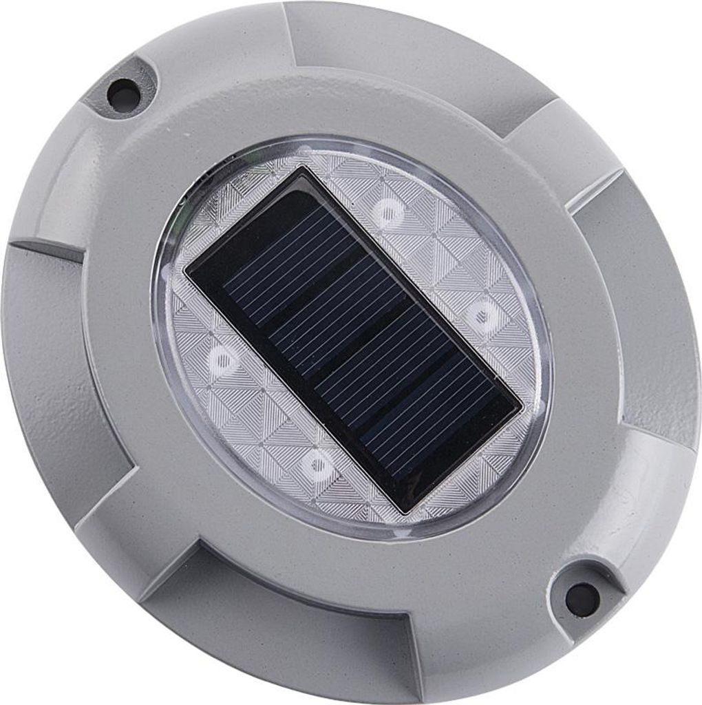 Solar-Deckleuchten mit 4 LEDs – Wasserdichte Aluminium-Bodenleuchten für Einfahrt, Stufen, Garten, Terrasse & Wegbeleuchtung