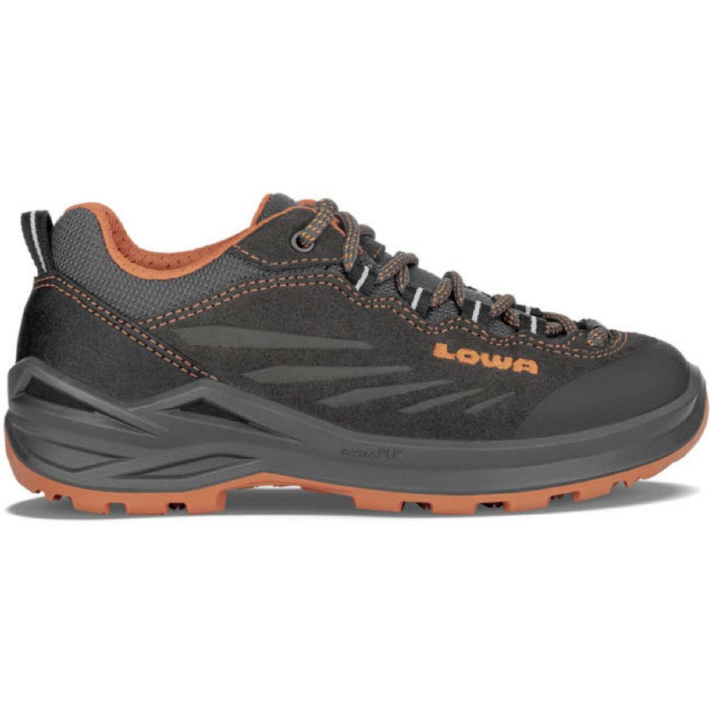 Lowa Kinder Hikingschuhe DELAGO GTX LO JUNIOR Anthrazit Orange