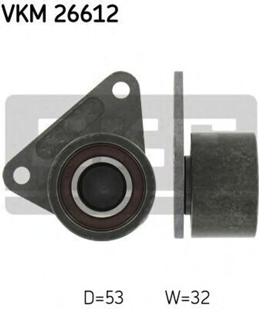 SKF VKM 26612 Umlenkrolle Zahnriemen für VOLVO 960 II Kombi (965) V90 Kombi (965) 960 II (964) S90 (964)
