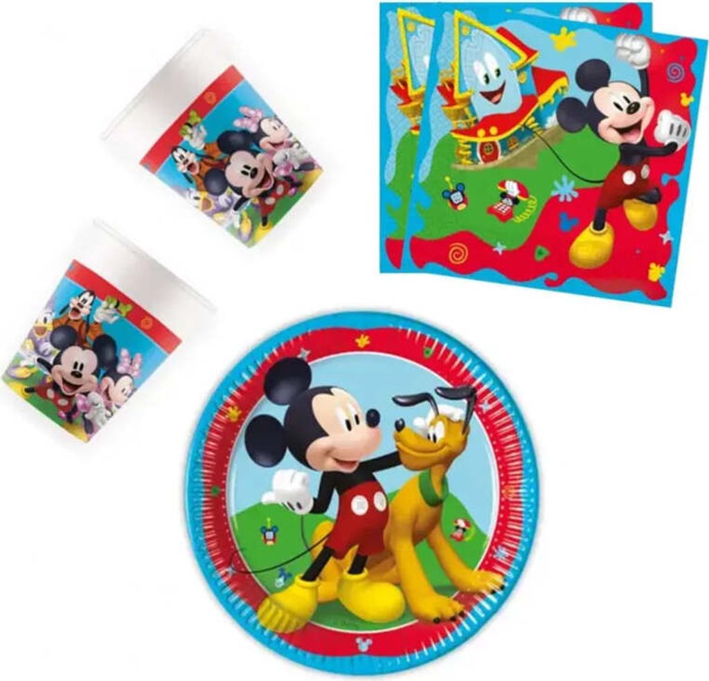 Disney Mickey Mouse und Freunde Geburtstag Party Set 36tlg.