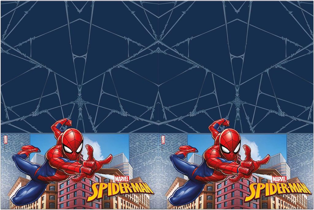Procos Spiderman Crime Fighter Kunststoff-Tischdecke Produktbild 