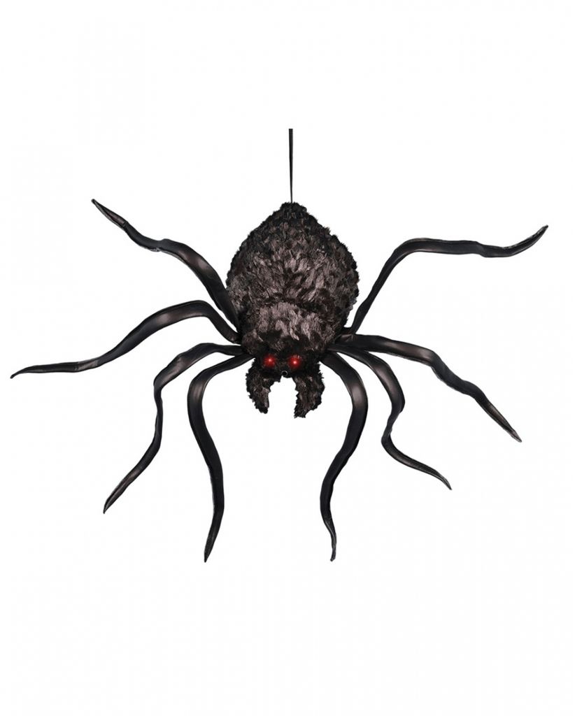 Unheimliche Schüttelspinne mit Leuchtaugen 72 cm