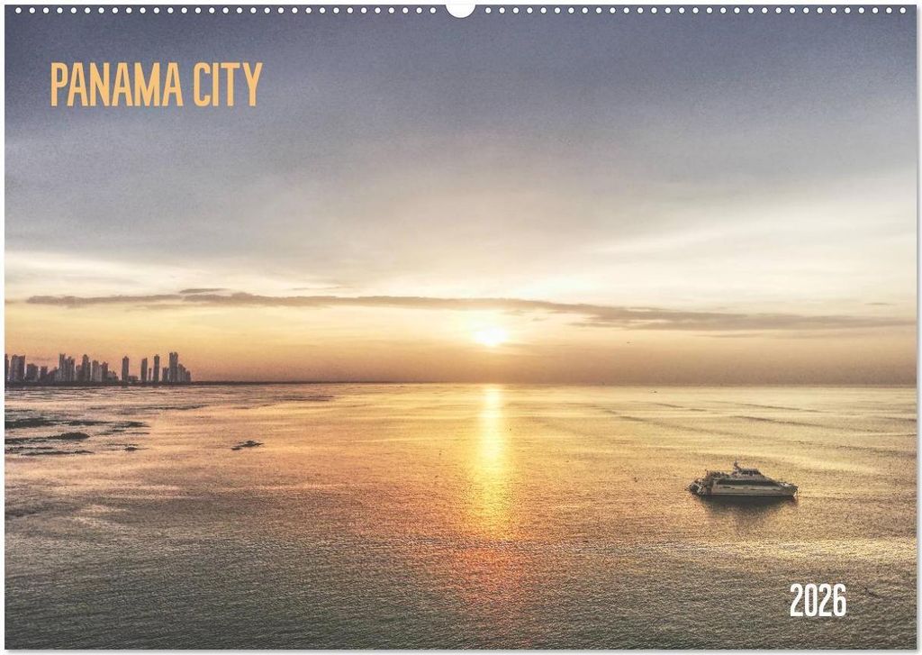 Panama City (Wandkalender 2026 DIN A2 quer), CALVENDO Monatskalender