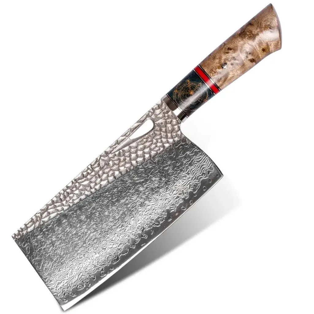 Couteau de Chef Japonais MASTERPIECE Tomoko Lame Damassée 20cm