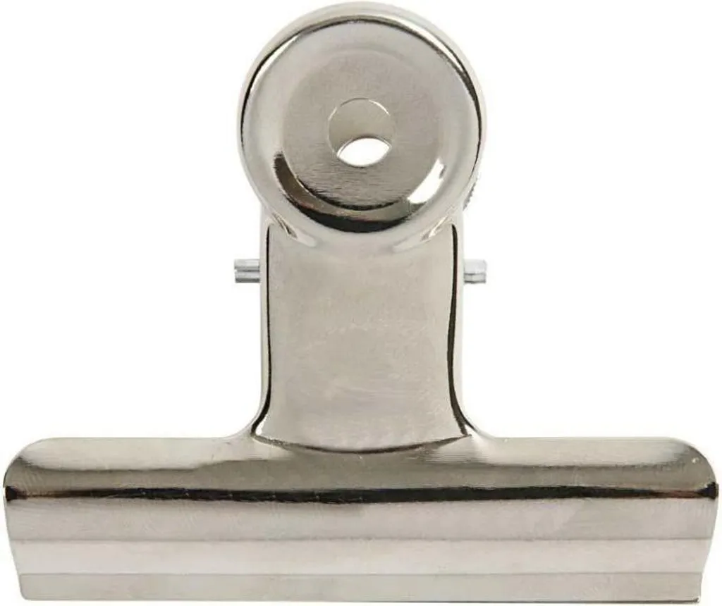Morsetti a Molla in Metallo 75mm - Set 6 Pezzi per Bricolage