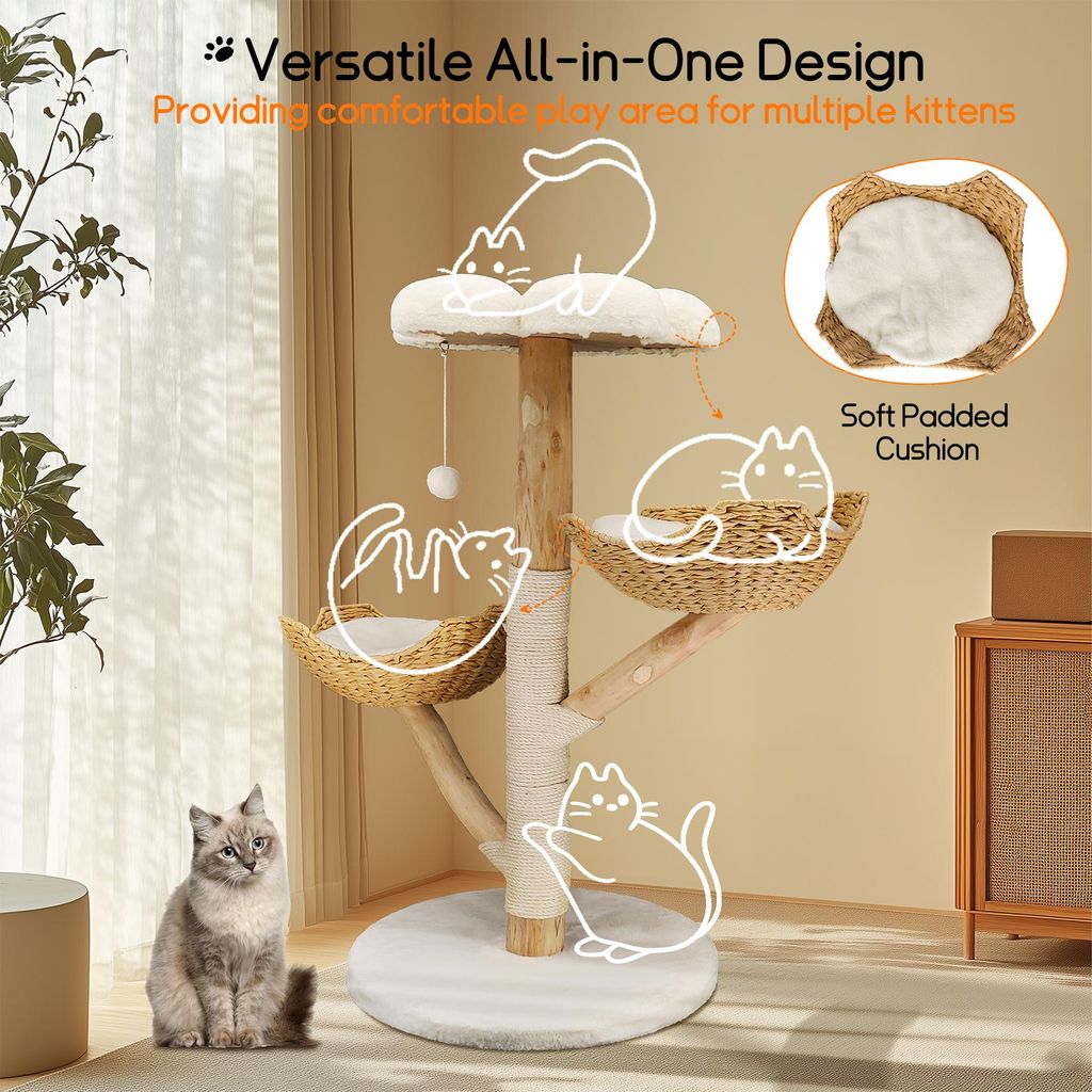 hoher kratzbaum Kratzbaum fr grosse Katzen  Extra stabil & robust  pandaloo.ch