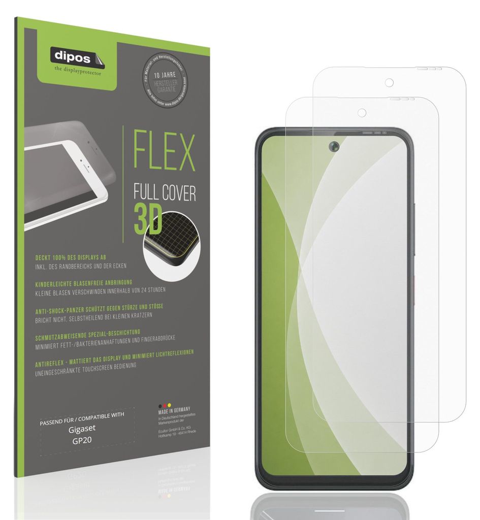 2x dipos FlexAR Gigaset GP20 Zdjęcie produktu 