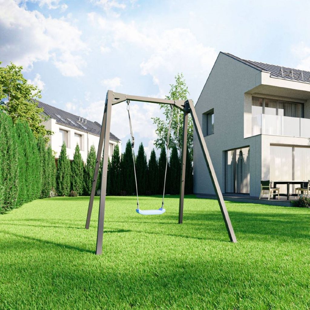 QLS Schaukelgestell bis 200 kg Gestell für Kinderschaukel Nestschaukel Stabil 11175