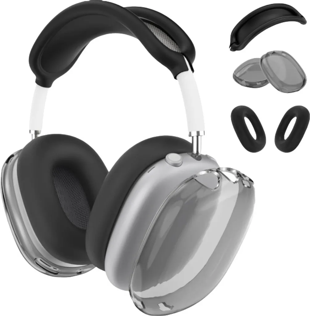 Custodia per AirPods Max INF Nero | Idea Regalo Utile e Elegante