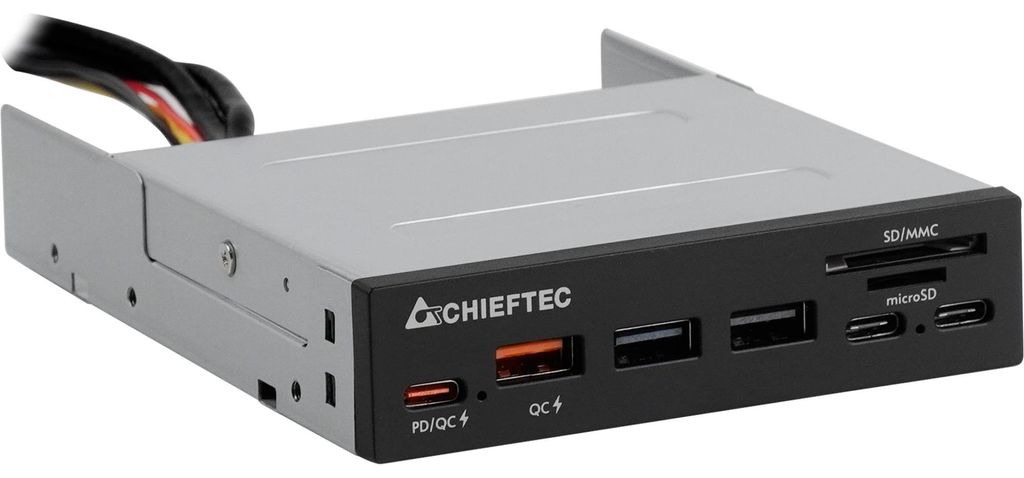 Chieftec CRD-908H - MicroSD (TransFlash) - SD - Schwarz - Produktbild 