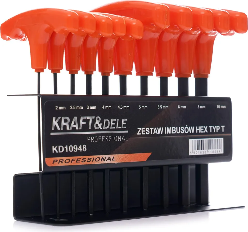 Jeu de clés Allen Kraft&Dele KD10948 pour débloquer les vis difficiles - 4