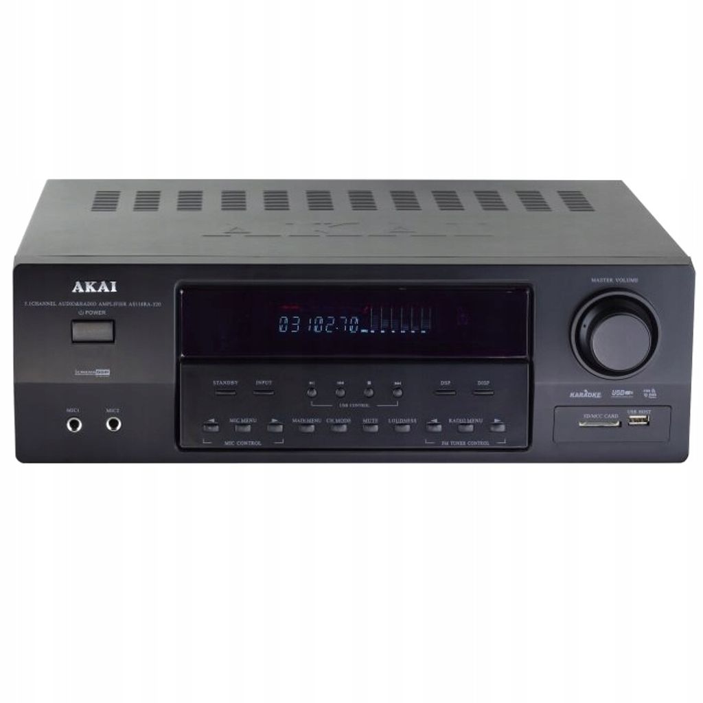 Akai AS110RA-320, 30 W, 5.1 kan., Surround, 0,1%, 650 mV, Zdjęcie produktu 