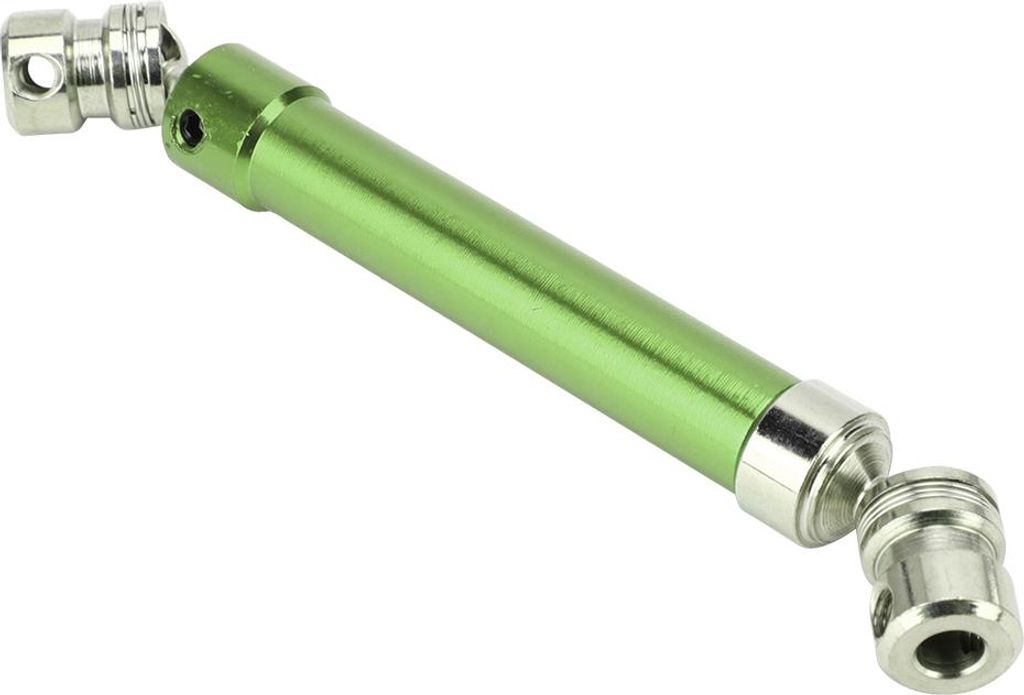 110 -mm -Aluminiumlegierung einstellbarer Sechskantantriebswellenzubehör für 1/10 RC Car Crawler Truck Hop Green