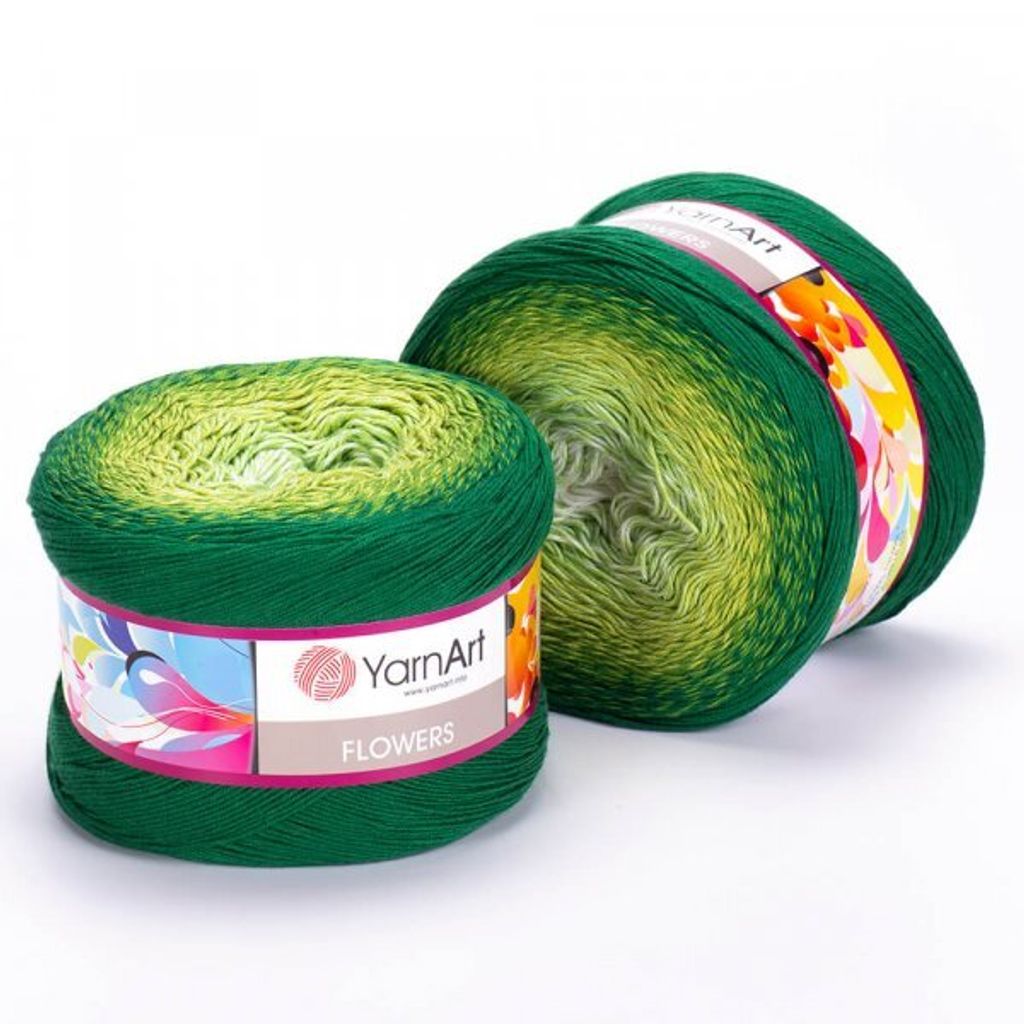 YarnArt Flowers 283 – Farbverlaufsgarn, 1000 m, 250 g, 55% Produktbild 