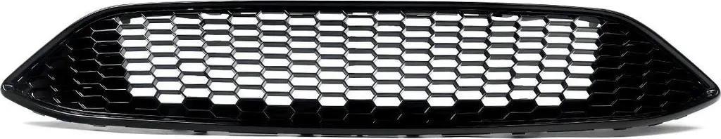 Grille Supérieure Nid d'Abeille Noir Mat pour Façade Avant Résistante