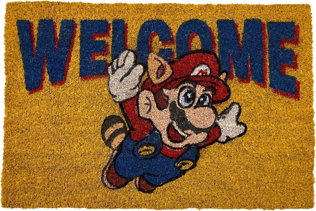 Super Mario Bros. 3 Welcome Fußmatte Produktbild 