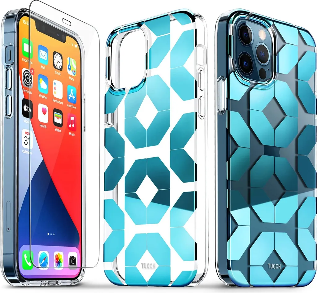 Offerta Cover iPhone 12/12 Pro 6.1 - Trasparente Anti-Shock Retro