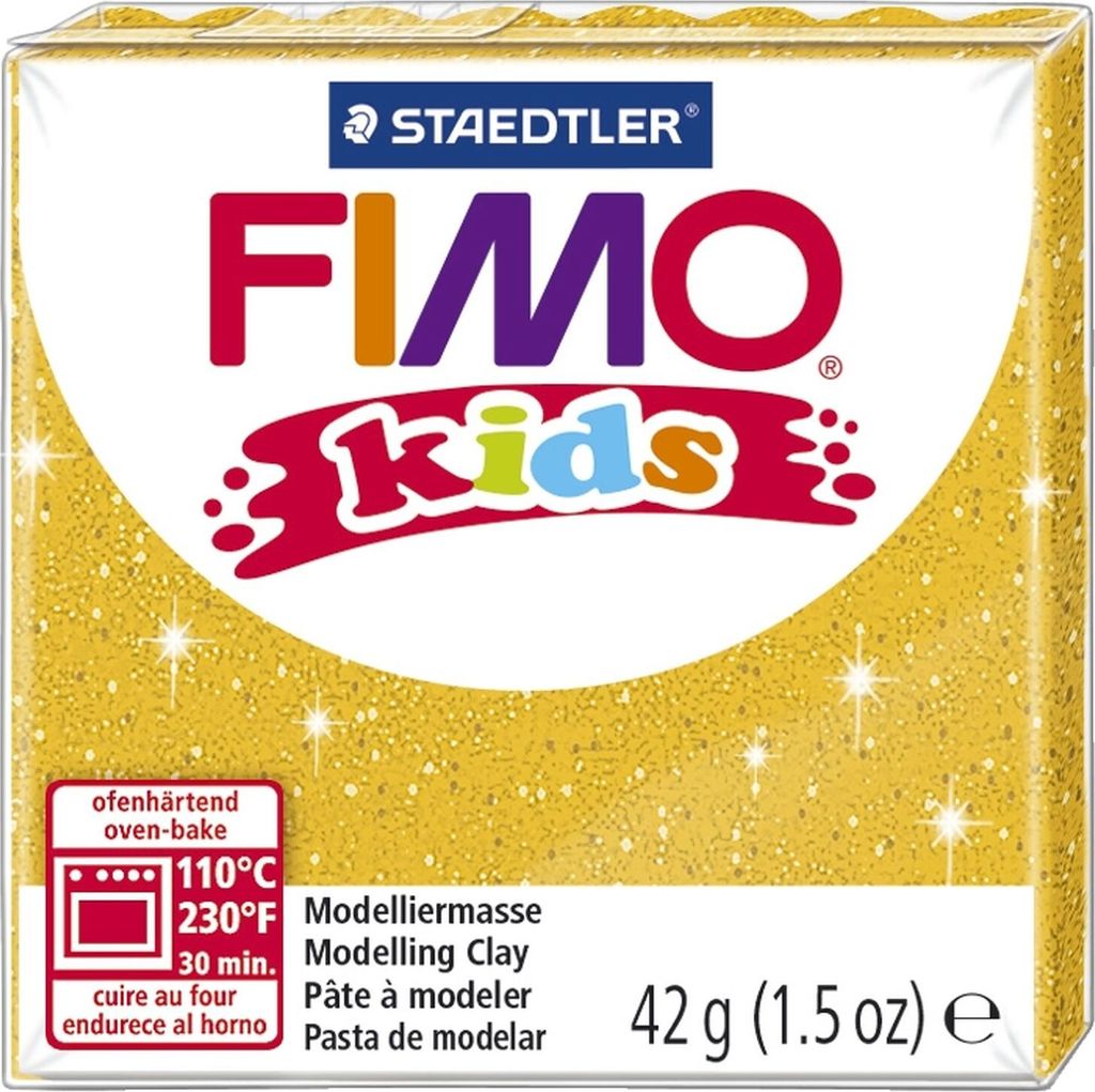 FIMO Mod.masse Fimo kids gold glitter Image du produit 