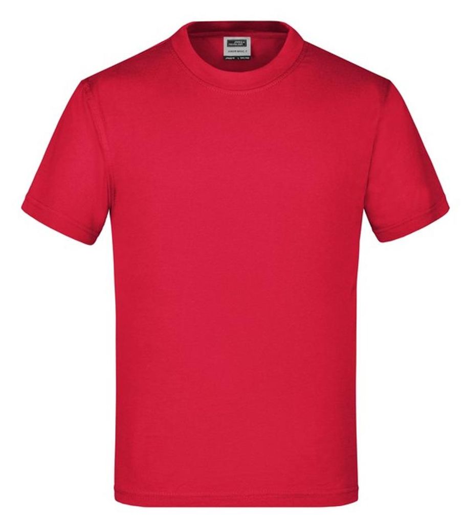 James and Nicholson - "Basic" T-Shirt für Kinder LT2895 (152-158) (Rot)