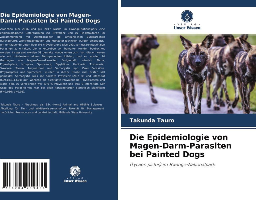 Die Epidemiologie von Magen-Darm-Parasiten bei Painted Dogs