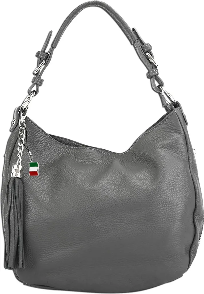 Sac cuir gris Florence Shopper OTF134K parfait pour le travail