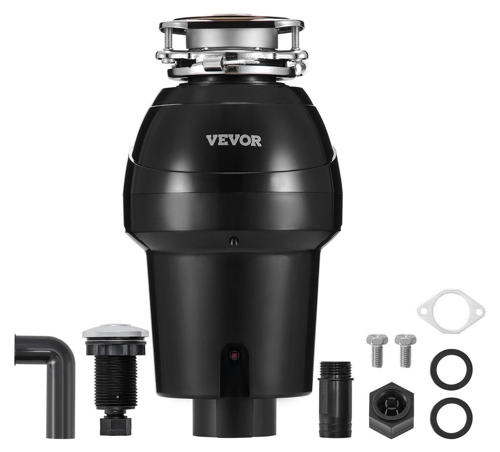 Triturador de residuos de cocina VEVOR, sistema de Imagen del producto 