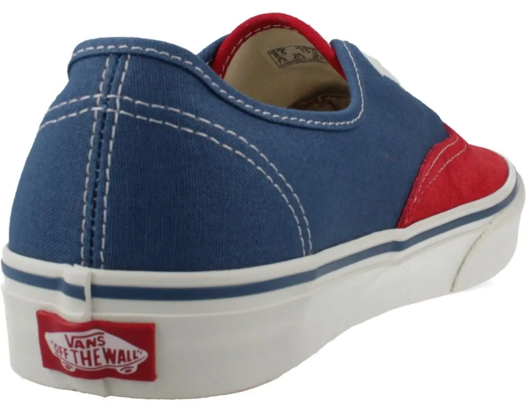 Chaussures Vans Authentic Multicolore : Sneakers Basses Homme en Toile - 3