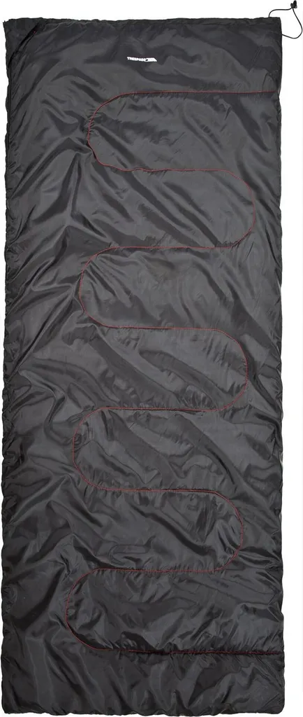 Sac de couchage rectangulaire 3 saisons Trespass Envelop TP1219 Noir