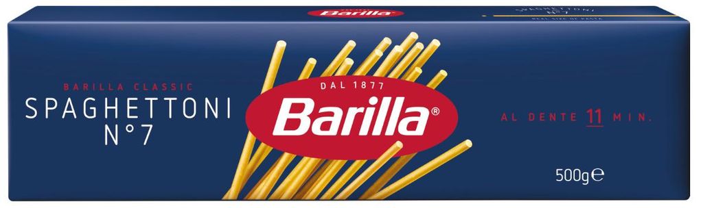 Barilla Spaghettoni n.7, Spaghetti, Makaron długi, 500 g, Zdjęcie produktu 