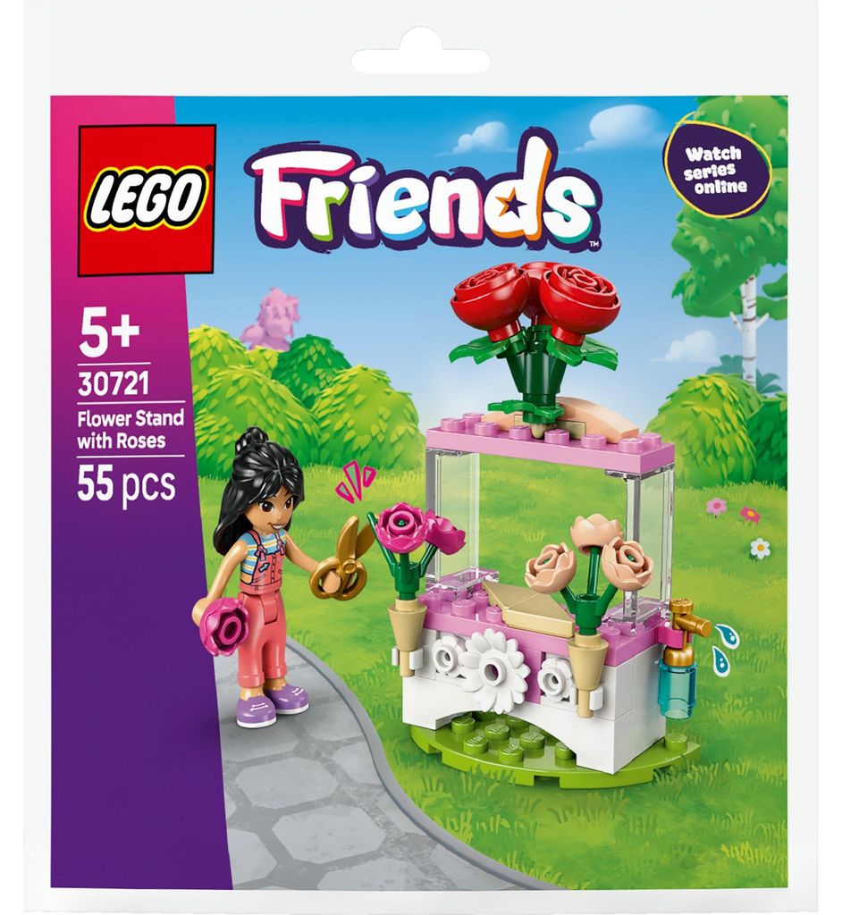 LEGO Friends Portafiori con rose, Set da costruzione, 5 Immagine del prodotto 