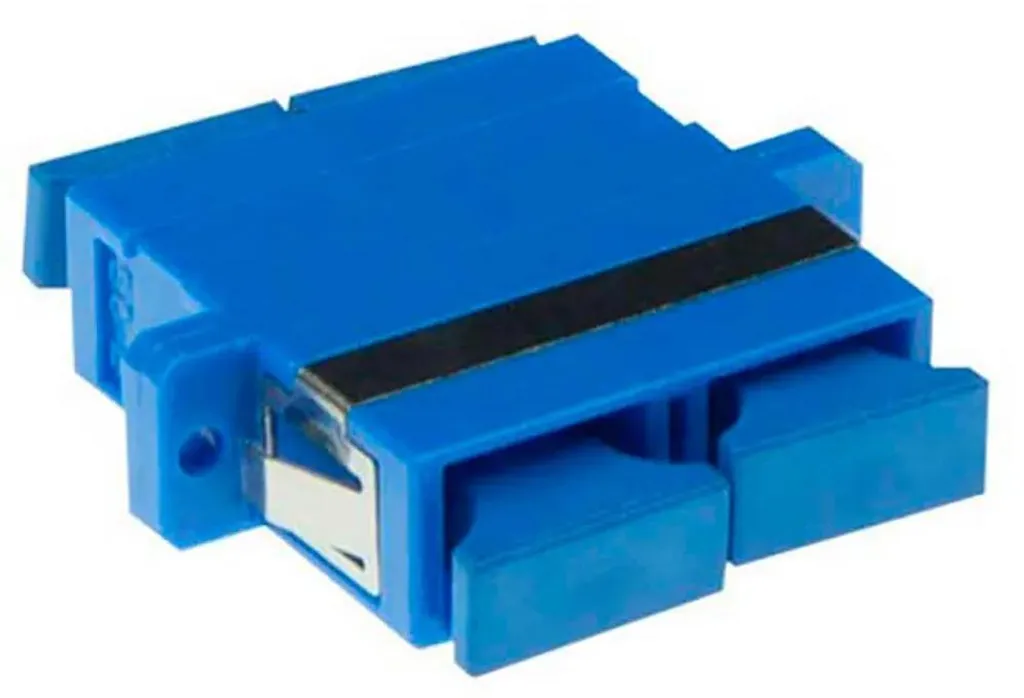 Raccord Fibre Optique SC-SC Duplex Traversée Monomode pour Baie de Brassage