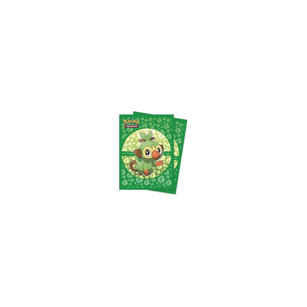 Ultra Pro - Deck Protector Sleeves - Pokemon Schwert und Schild Galar Starters Grookey (65 Sleeves)