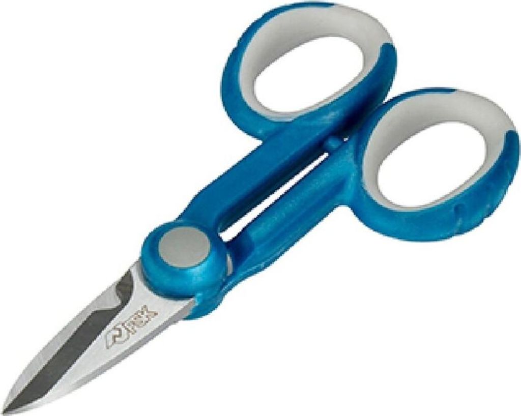 Elektrikerschere Ferrestock Blau Edelstahl Sanft 138 mm