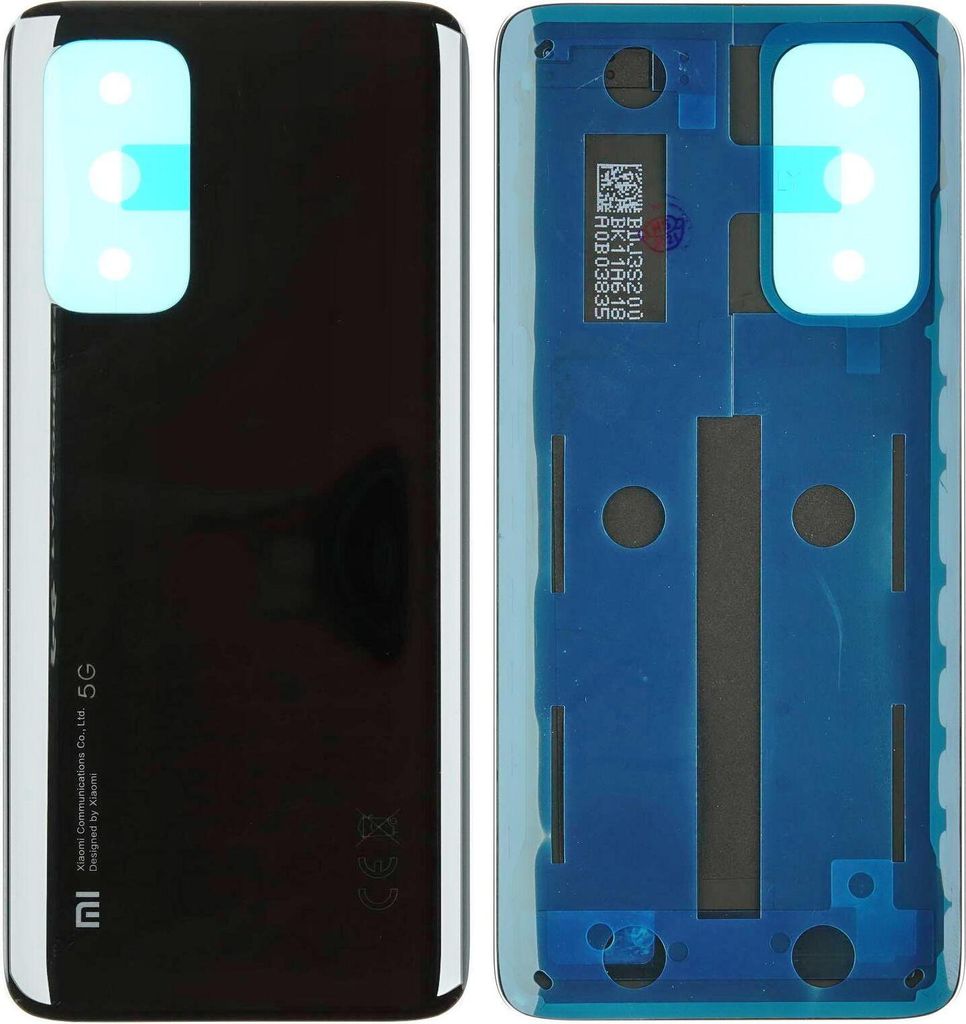 Rückseite für Xiaomi Mi 10T 5G (M2007J3SY), Schwarz