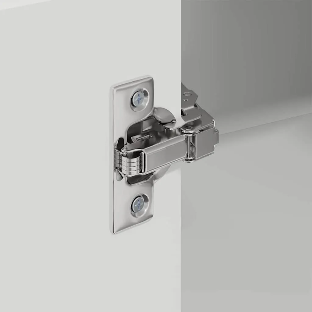vidaXL Armadio da cucina bianco lucido 57 x 57 x 100 cm Materiale a base di legno - 8
