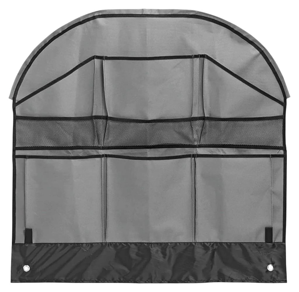Rad-Organizer mit 9 Fächern und Radschutzhülle 84x86 cm + 7 mm Keder für Wohnwagen und Wohnmobil