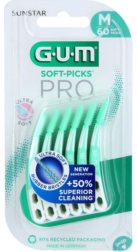 GUM Soft-Picks Medium Interdentalbürste, 60 St. Interdentalbürsten