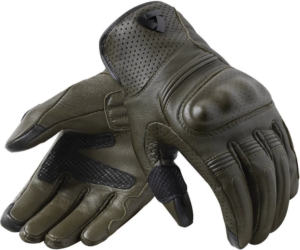 Gants Moto Rev'it! Monster 3 Dark Green M : Souplesse et Sécurité