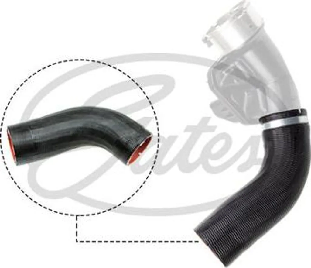 Tubo Turbo GATES 09-1241 Volvo XC90 XC60 V60 Silicone OE 31439498