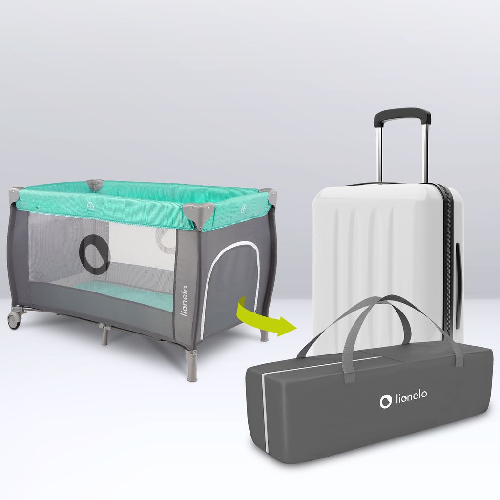 Lionelo Sven Plus 2in1 Baby Bett Laufstall Baby bis 15 kg Produktbild 10