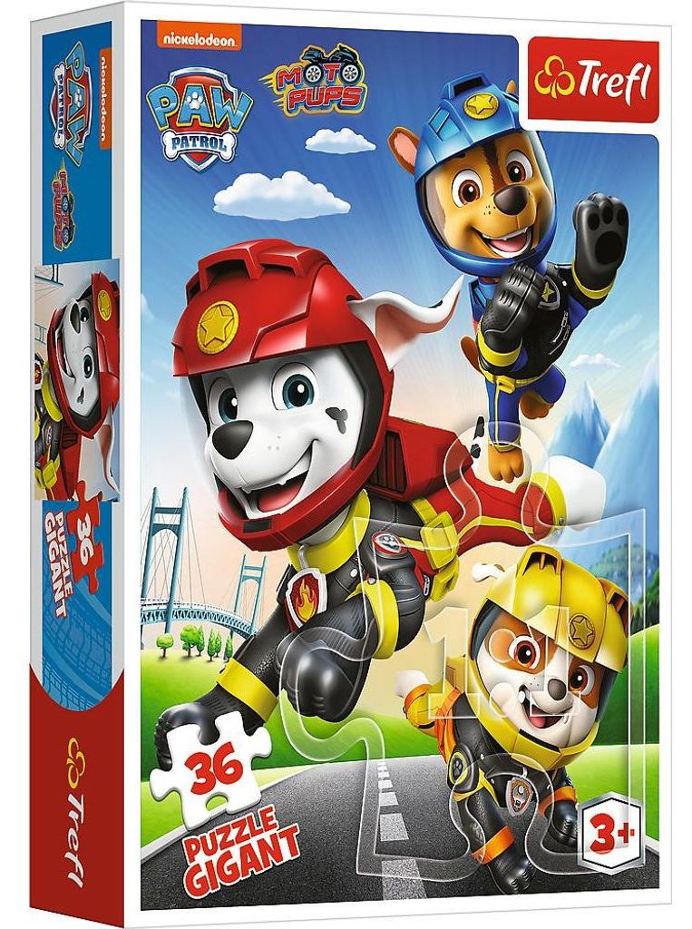 Paw Patrol Puzzle mit 3 Hunden