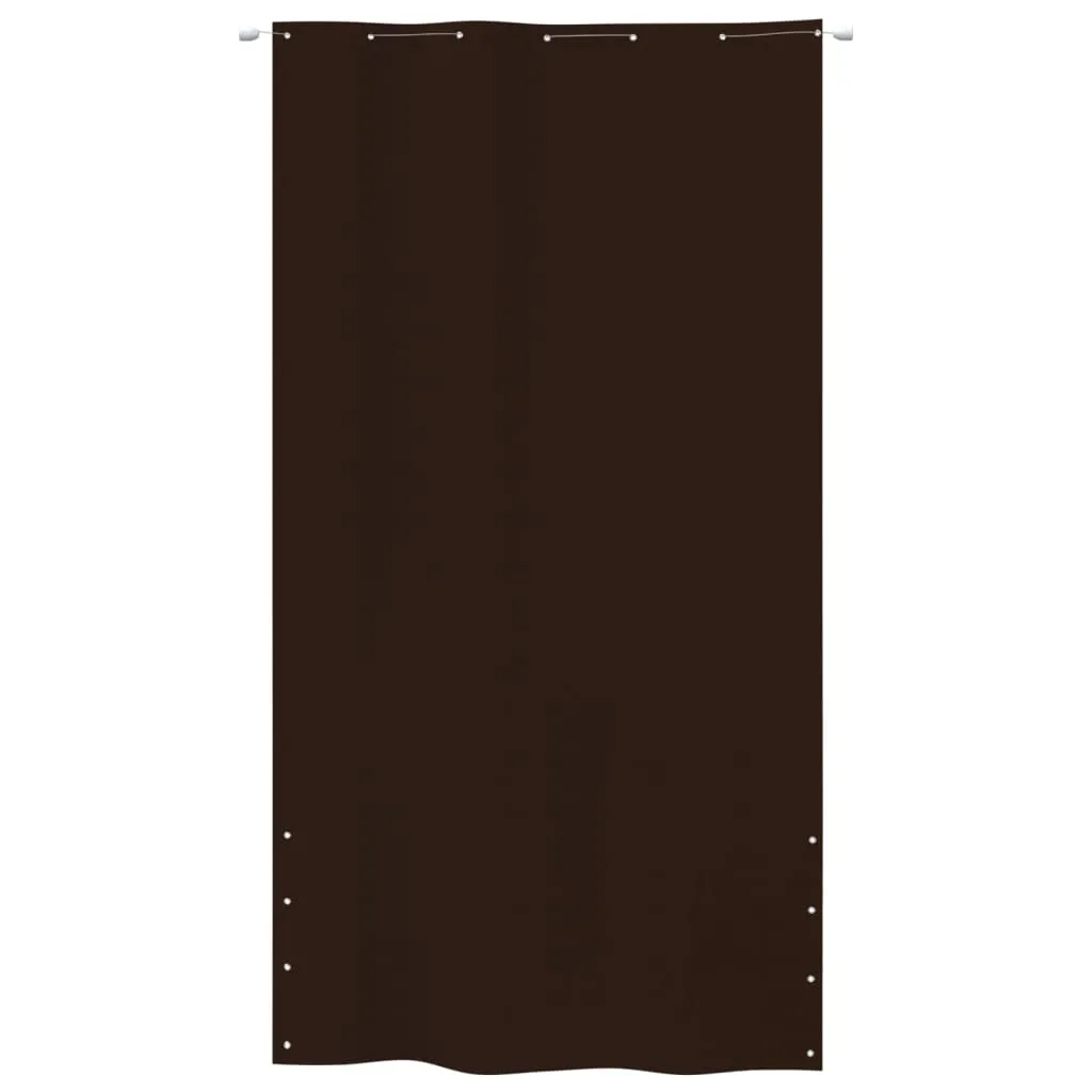 Schermo Paravento vidaXL 140x240 Marrone Oxford - Resistenza UV e Pioggia